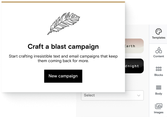 An email campaign and its revenue impact in Boulevard