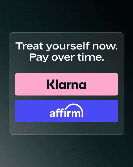 Flexible payments graphic promoting Klarna at checkout