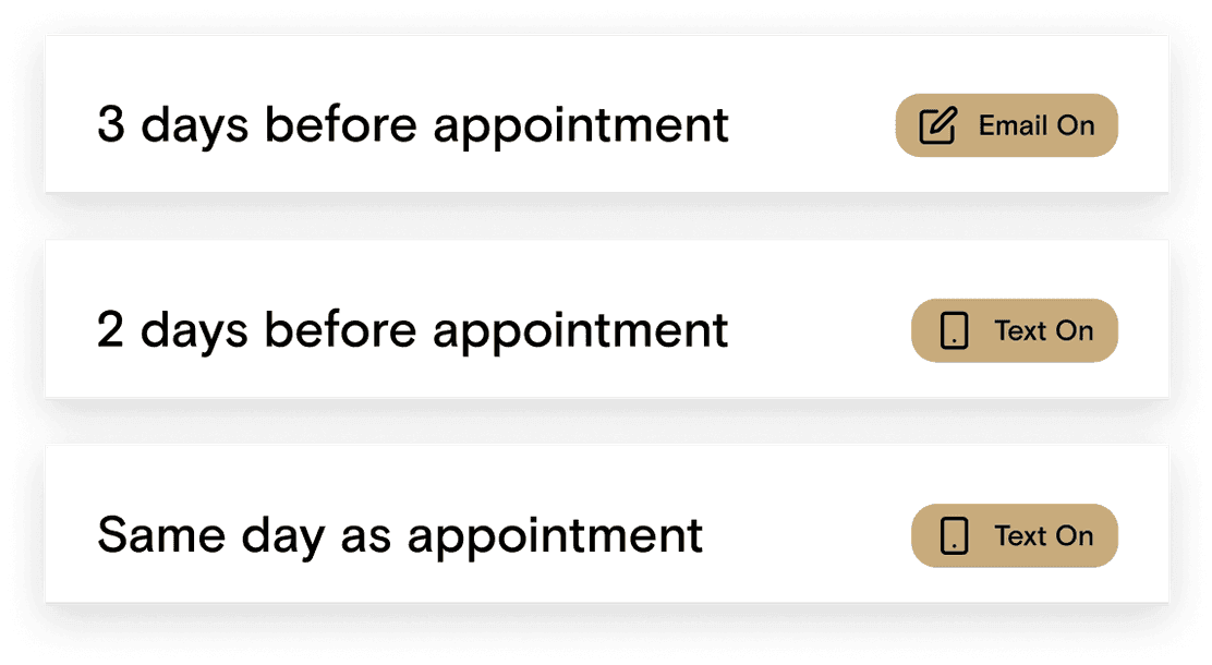 Client retention messaging in Boulevard