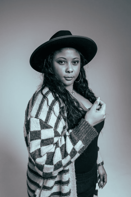 Jozlyn Miller looking characteristically fierce.